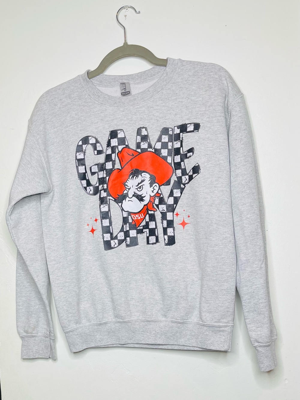 Oklahoma State Cowboys “Game Day” Sweatshirt, Size Small